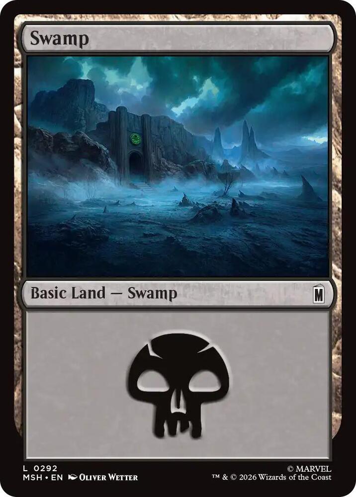 Swamp (0292) [Marvel Super Heroes] | Boutique FDB TCG