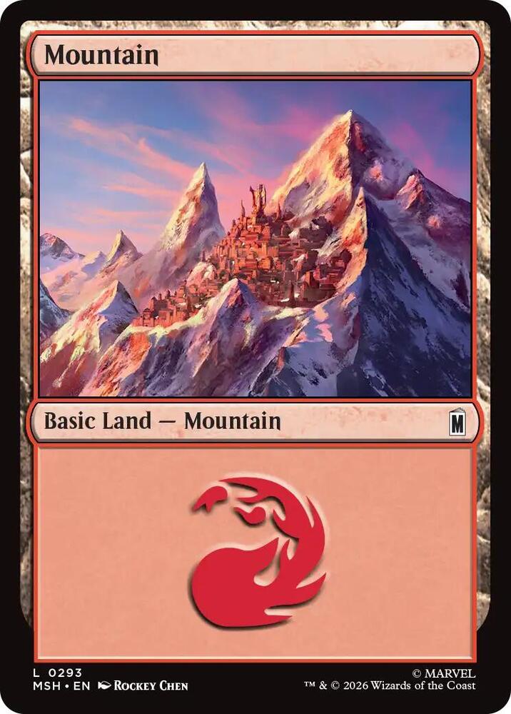 Mountain (0293) [Marvel Super Heroes] | Boutique FDB TCG