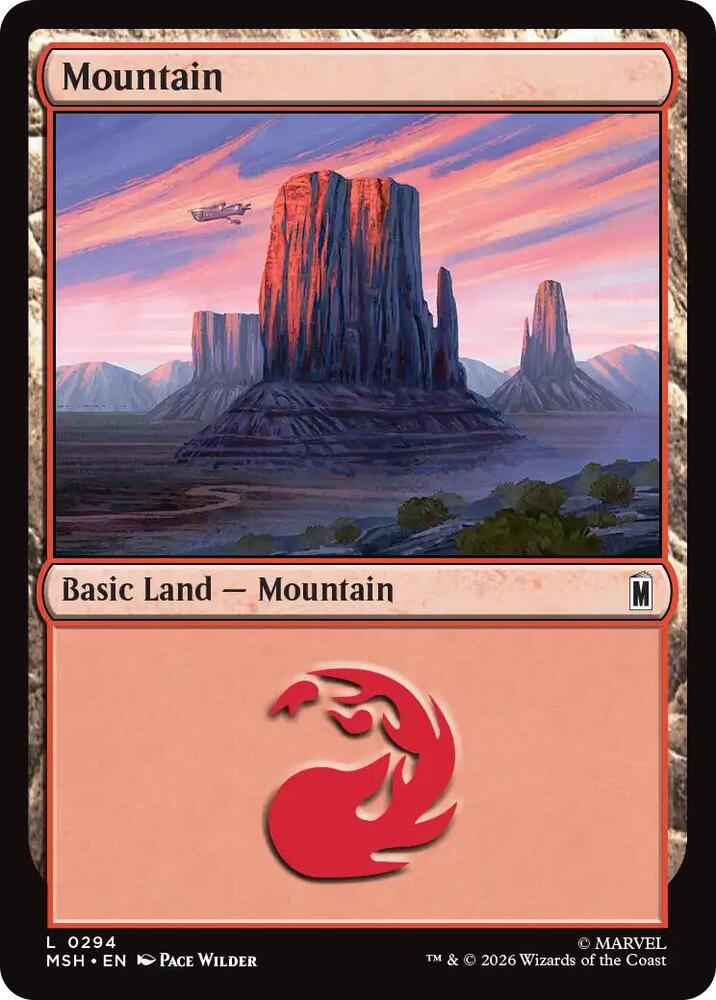 Mountain (0294) [Marvel Super Heroes] | Boutique FDB TCG