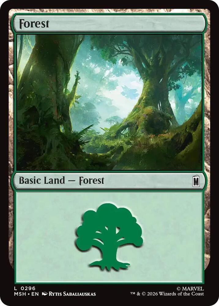 Forest (0296) [Marvel Super Heroes] | Boutique FDB TCG