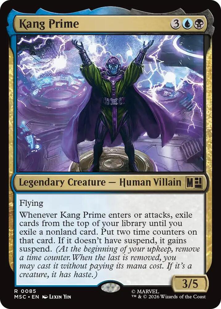 Kang Prime (85) [Marvel Super Heroes Commander] | Boutique FDB TCG