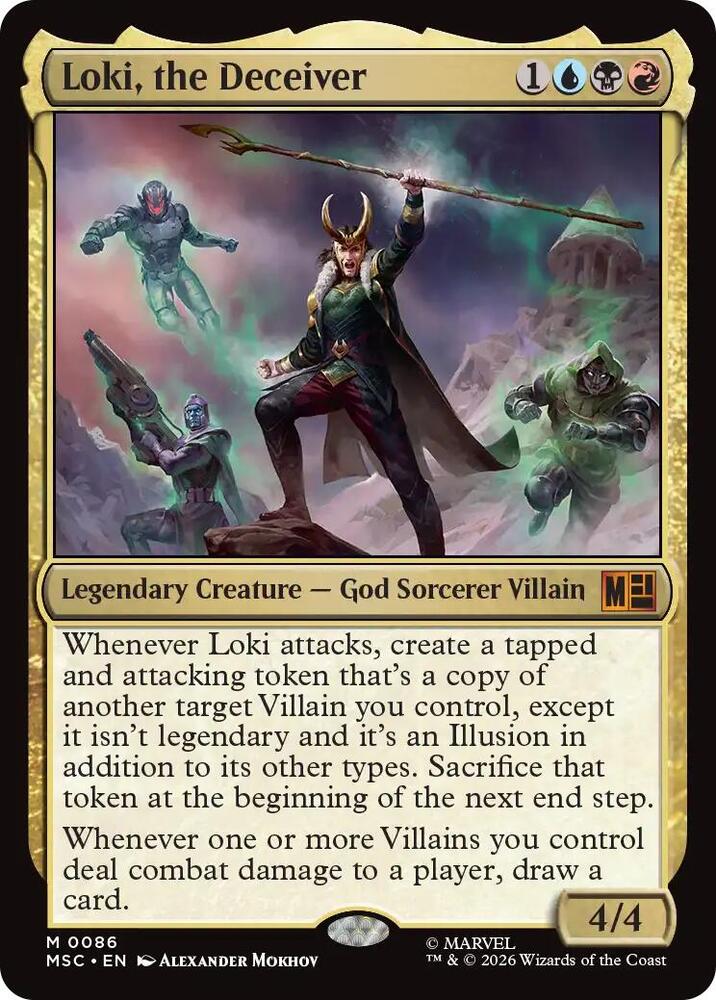 Loki, the Deceiver (86) [Marvel Super Heroes Commander] | Boutique FDB TCG