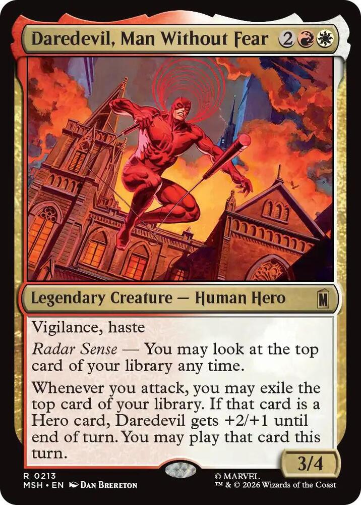 Daredevil, Man Without Fear (213) [Marvel Super Heroes] | Boutique FDB TCG