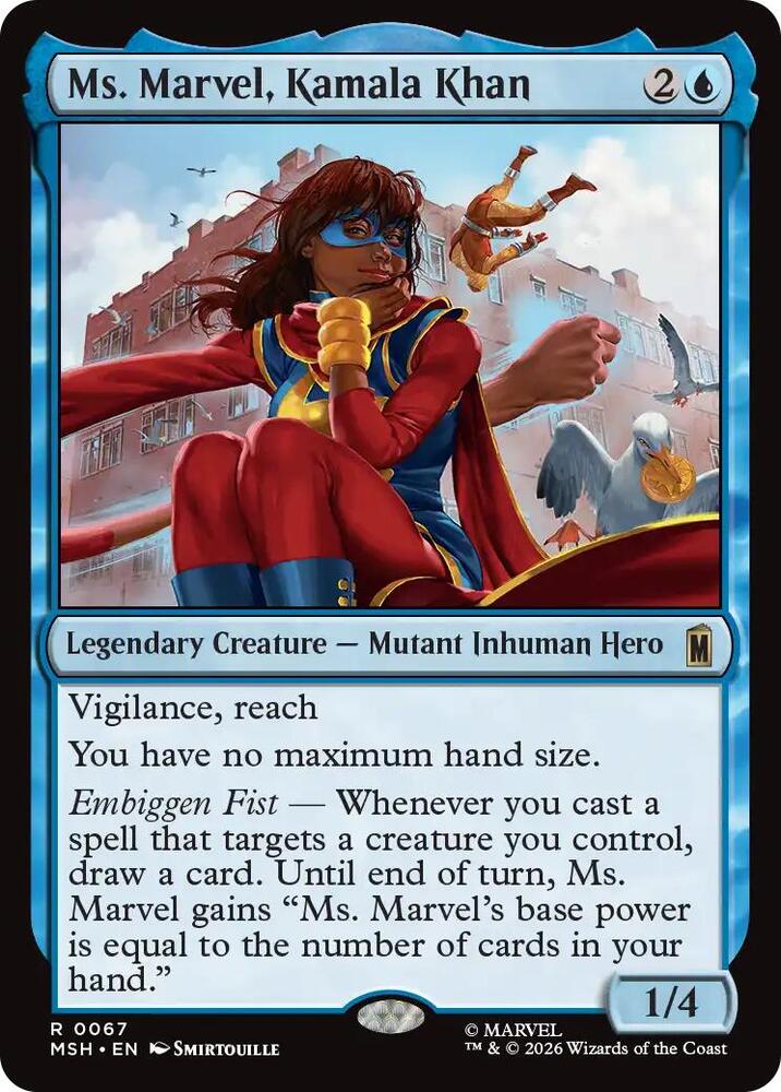 Ms. Marvel, Kamala Khan (67) [Marvel Super Heroes] | Boutique FDB TCG