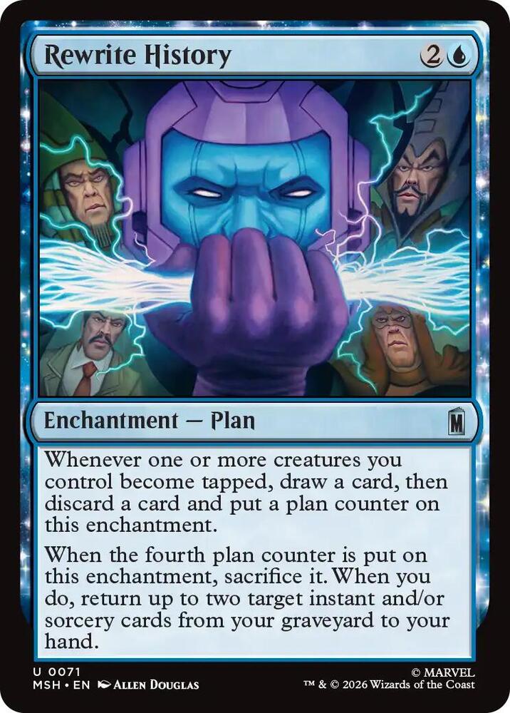 Rewrite History (71) [Marvel Super Heroes] | Boutique FDB TCG