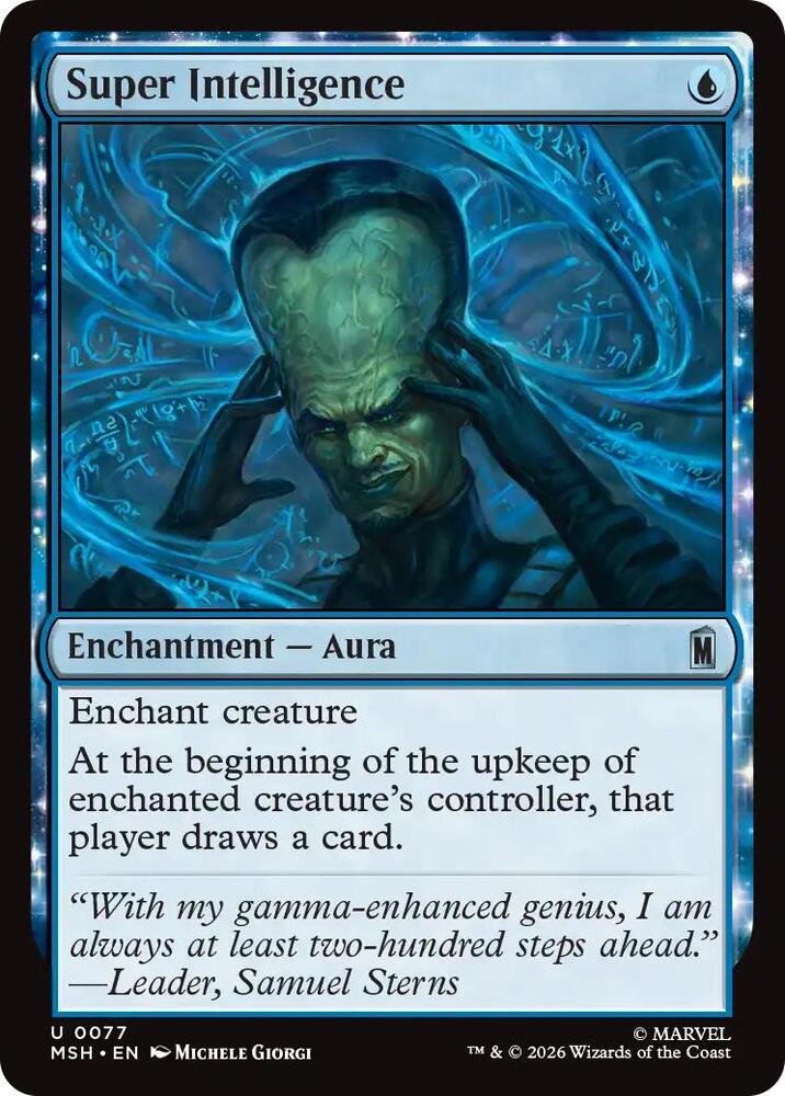 Super Intelligence (77) [Marvel Super Heroes] | Boutique FDB TCG