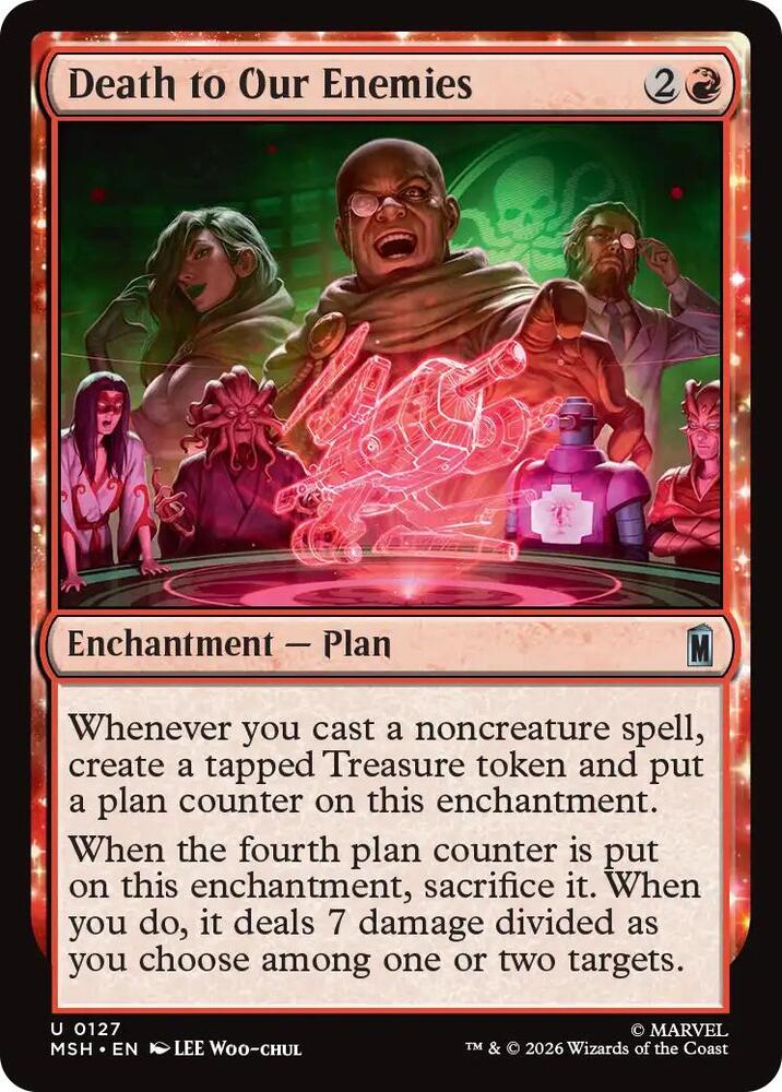 Death to Our Enemies (127) [Marvel Super Heroes] | Boutique FDB TCG