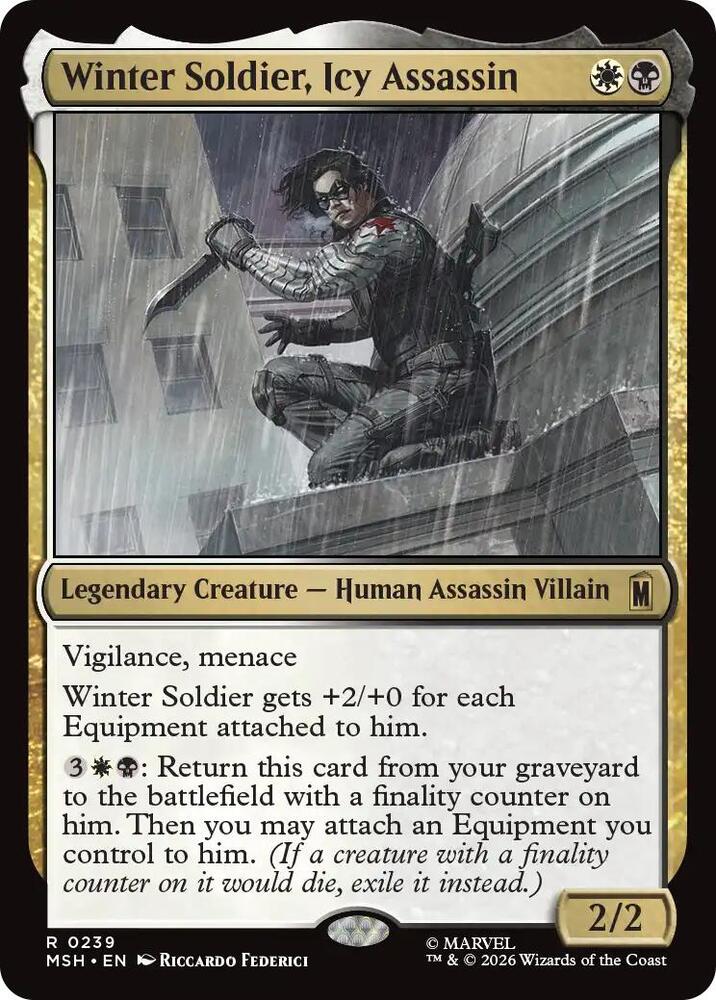 Winter Soldier, Icy Assassin (239) [Marvel Super Heroes] | Boutique FDB TCG