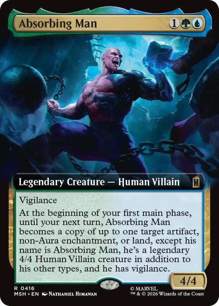Absorbing Man (Extended Art) (416) [Marvel Super Heroes] | Boutique FDB TCG