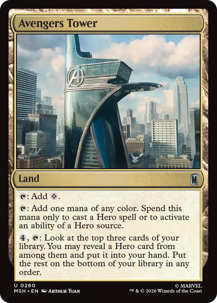 Avengers Tower (260) [Marvel Super Heroes] | Boutique FDB TCG
