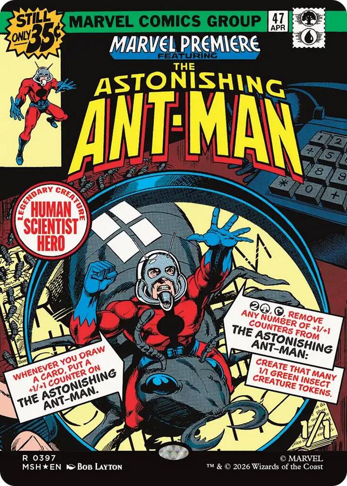 The Astonishing Ant-Man (Borderless) (397) [Marvel Super Heroes] | Boutique FDB TCG