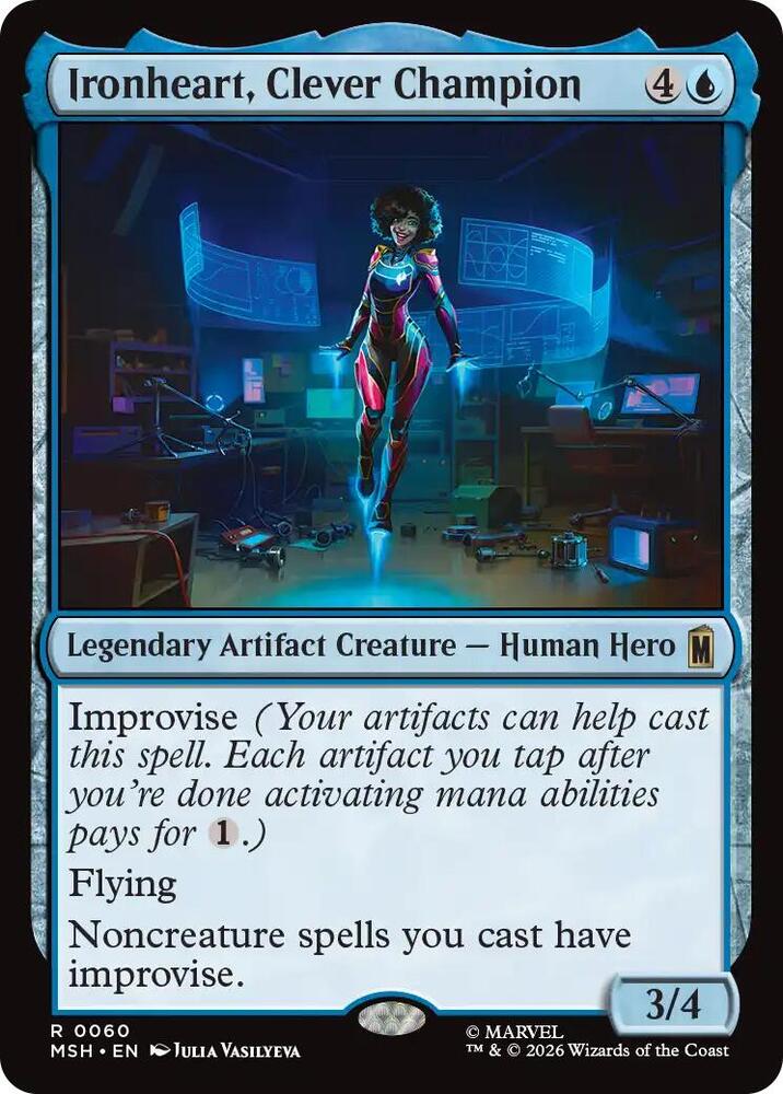 Ironheart, Clever Champion (60) [Marvel Super Heroes] | Boutique FDB TCG