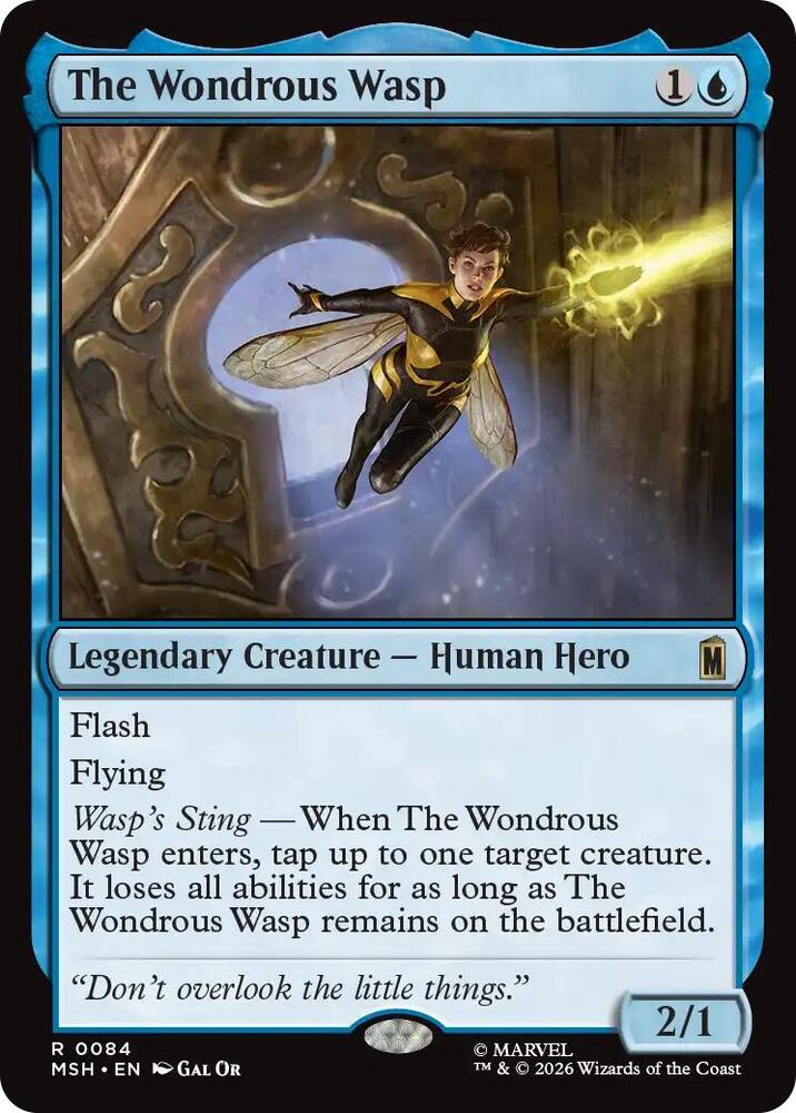 The Wondrous Wasp (84) [Marvel Super Heroes] | Boutique FDB TCG