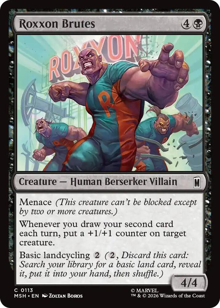 Roxxon Brutes (113) [Marvel Super Heroes] | Boutique FDB TCG