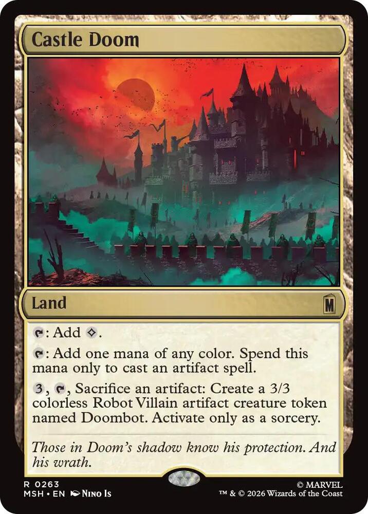 Castle Doom (263) [Marvel Super Heroes] | Boutique FDB TCG