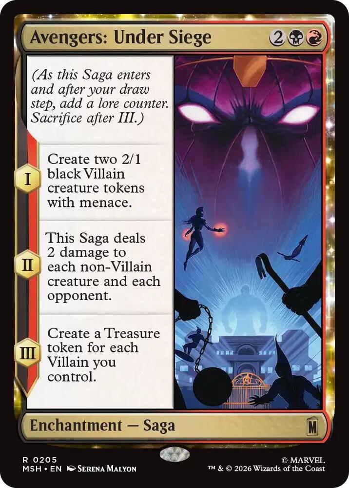 Avengers: Under Siege (205) [Marvel Super Heroes] | Boutique FDB TCG