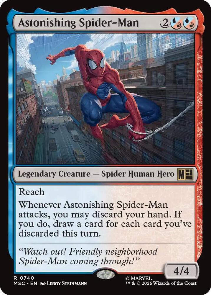 Astonishing Spider-Man (740) [Marvel Super Heroes Commander] | Boutique FDB TCG