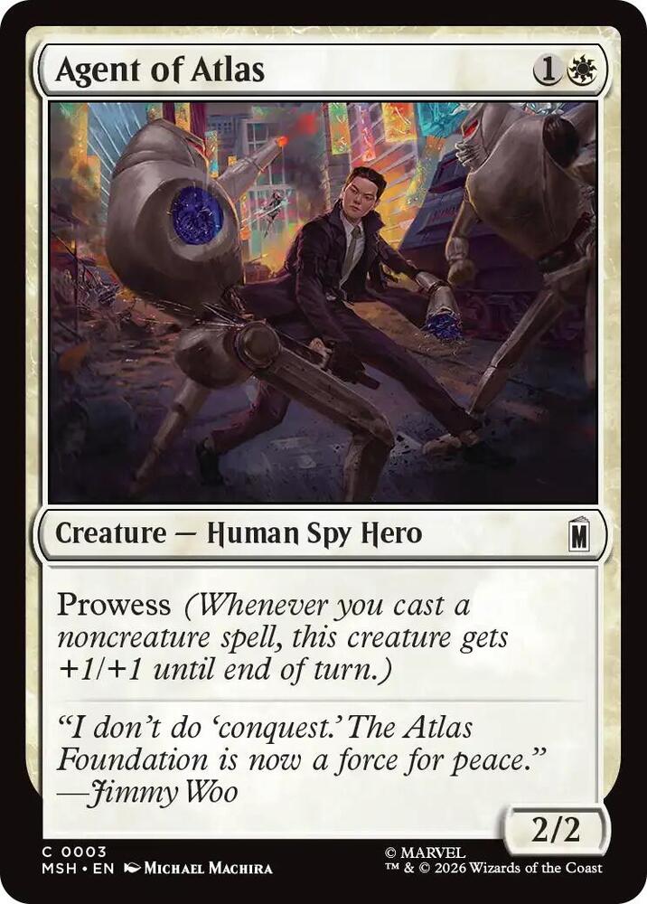 Agent of Atlas (3) [Marvel Super Heroes] | Boutique FDB TCG