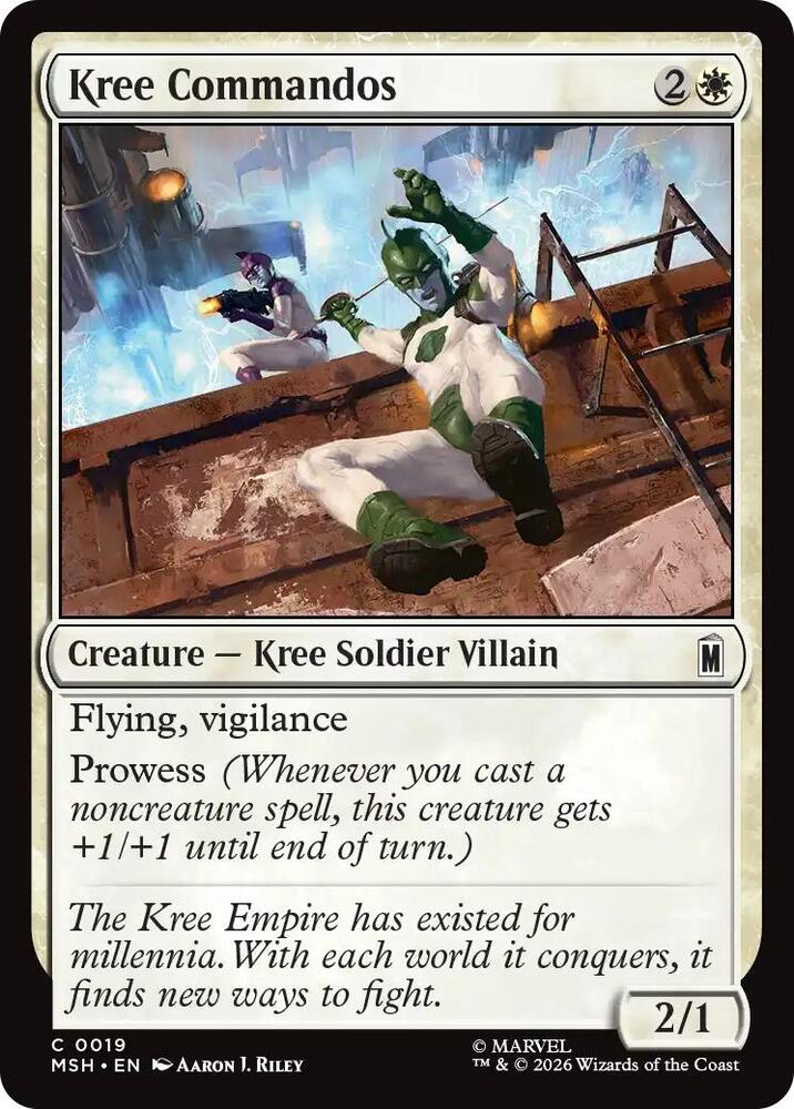 Kree Commandos (19) [Marvel Super Heroes] | Boutique FDB TCG