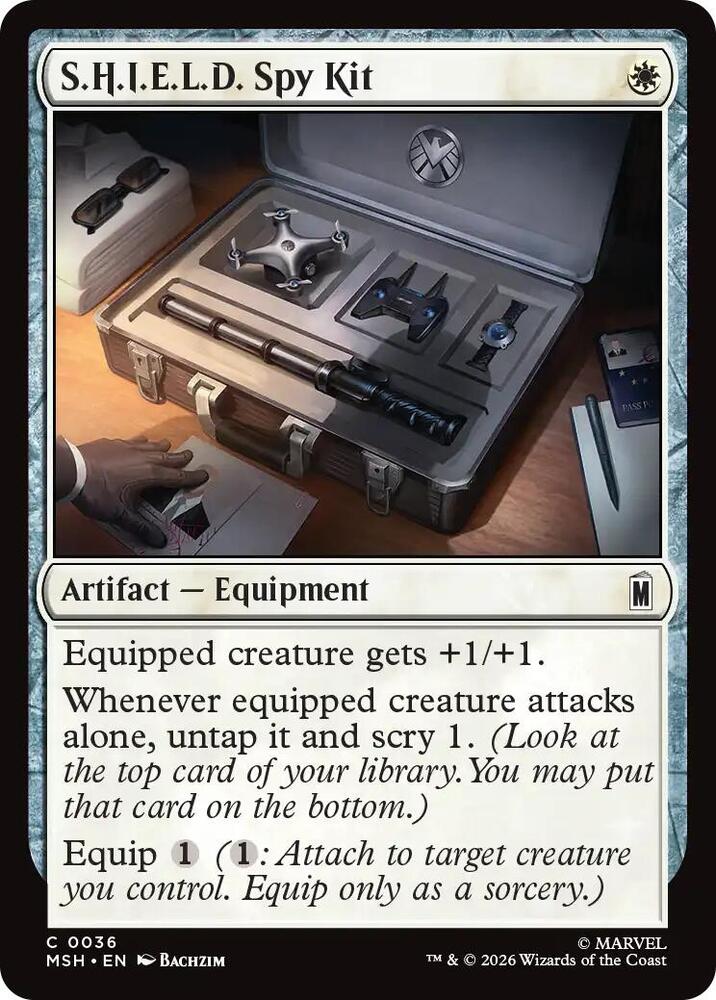 S.H.I.E.L.D. Spy Kit (36) [Marvel Super Heroes] | Boutique FDB TCG