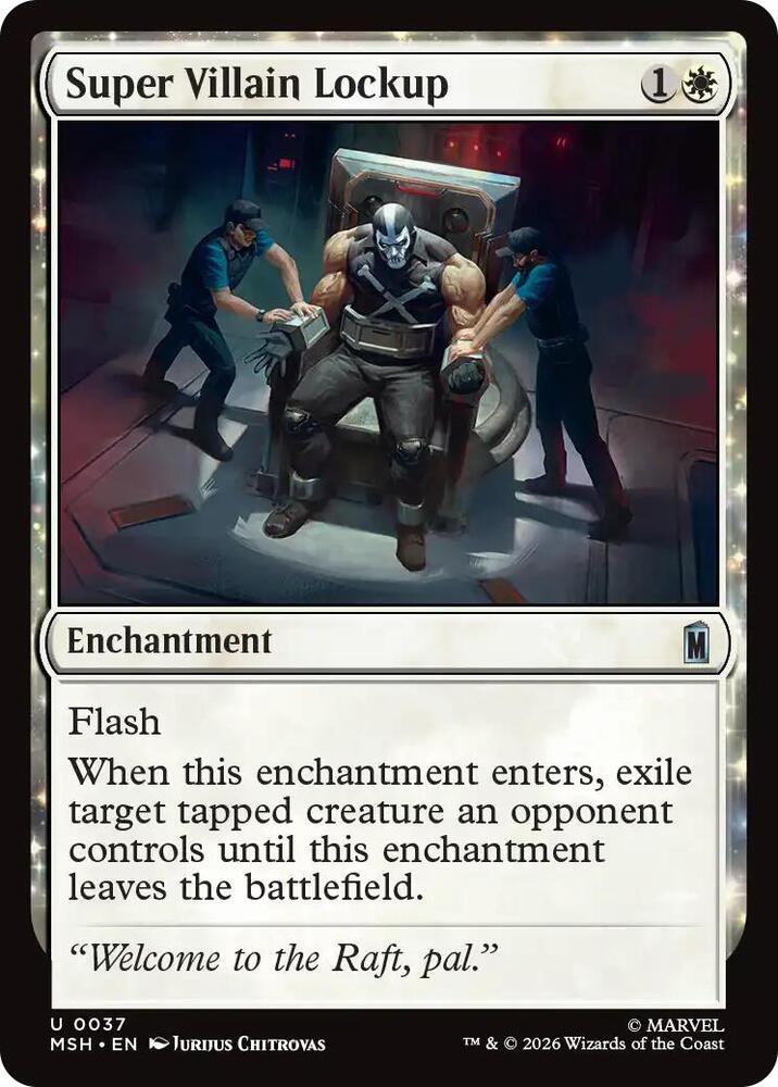 Super Villain Lockup (37) [Marvel Super Heroes] | Boutique FDB TCG