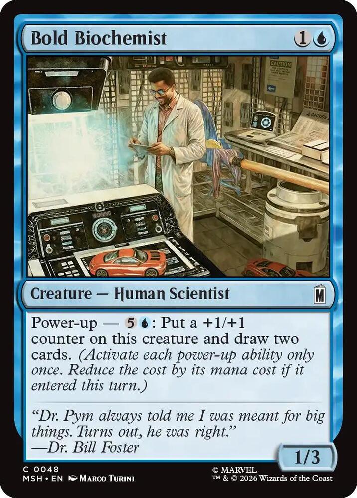 Bold Biochemist (48) [Marvel Super Heroes] | Boutique FDB TCG
