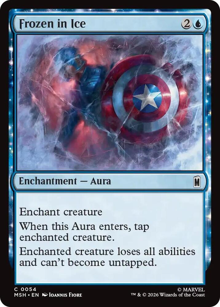 Frozen in Ice (54) [Marvel Super Heroes] | Boutique FDB TCG