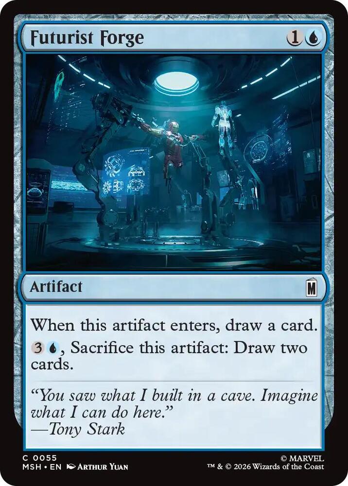 Futurist Forge (55) [Marvel Super Heroes] | Boutique FDB TCG