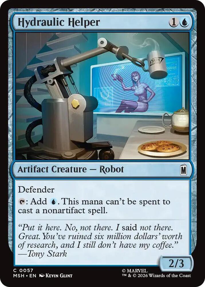 Hydraulic Helper (57) [Marvel Super Heroes] | Boutique FDB TCG
