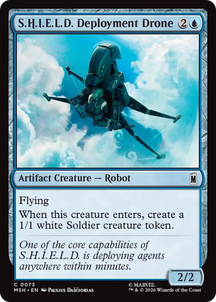 S.H.I.E.L.D. Deployment Drone (73) [Marvel Super Heroes] | Boutique FDB TCG