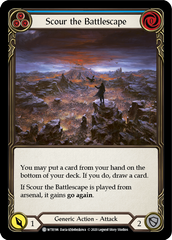 Scour the Battlescape (Blue) [U-WTR196] (Welcome to Rathe Unlimited)  Unlimited Rainbow Foil | Boutique FDB TCG