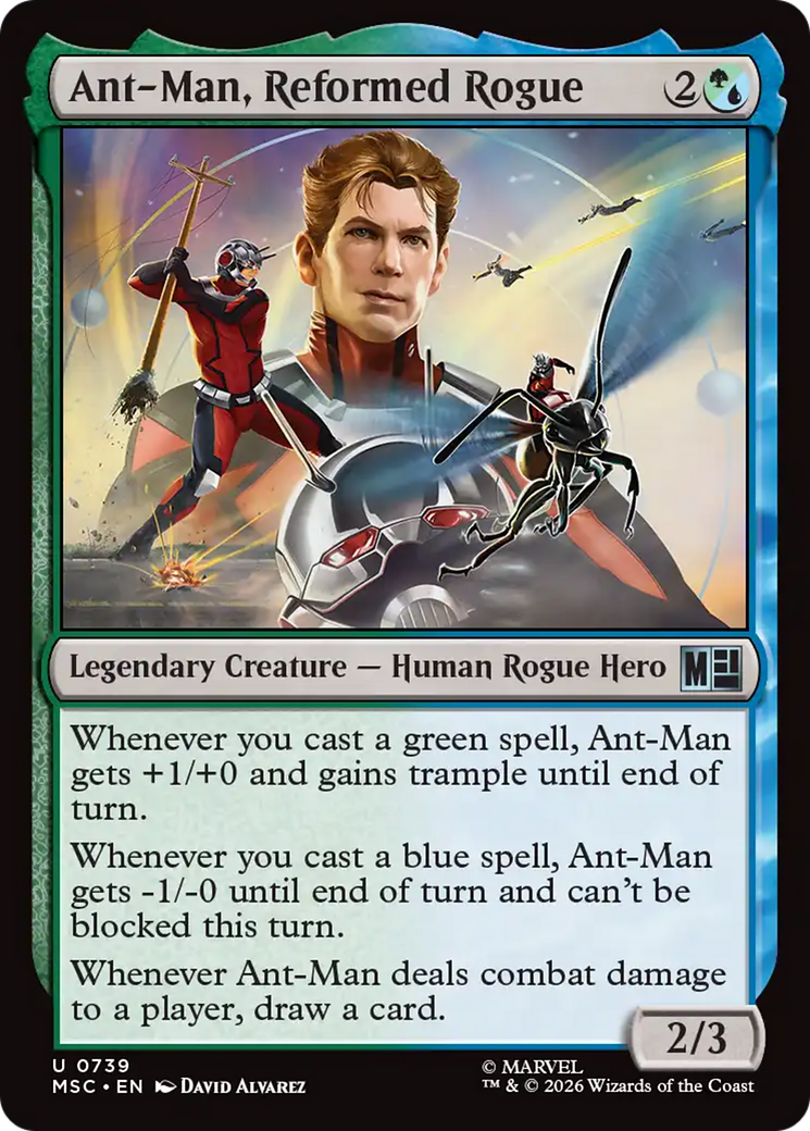Ant-Man, Reformed Rogue [Marvel Super Heroes Commander] | Boutique FDB TCG