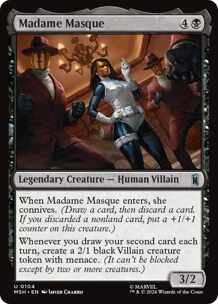 Madame Masque (104) [Marvel Super Heroes] | Boutique FDB TCG