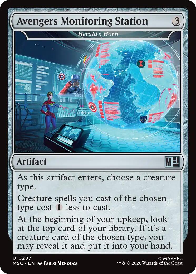 Avengers Monitoring Station - Herald's Horn [Marvel Super Heroes Commander] | Boutique FDB TCG