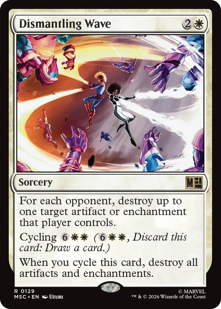 Dismantling Wave (Surge Foil) [Marvel Super Heroes Commander] | Boutique FDB TCG
