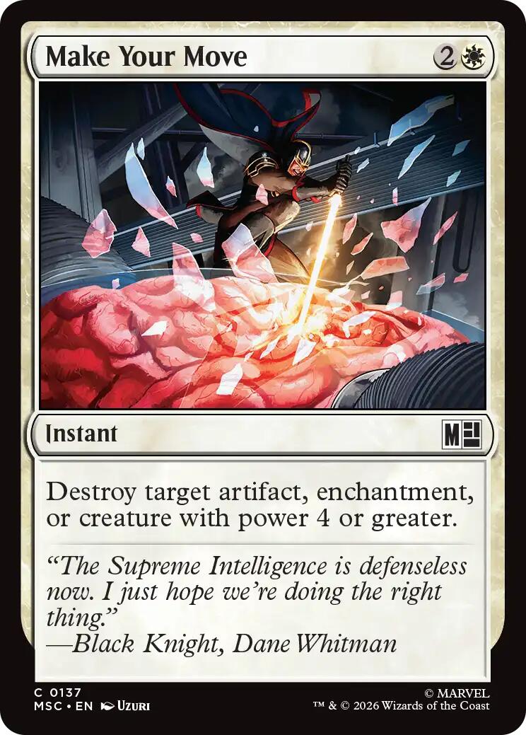 Make Your Move (Surge Foil) [Marvel Super Heroes Commander] | Boutique FDB TCG