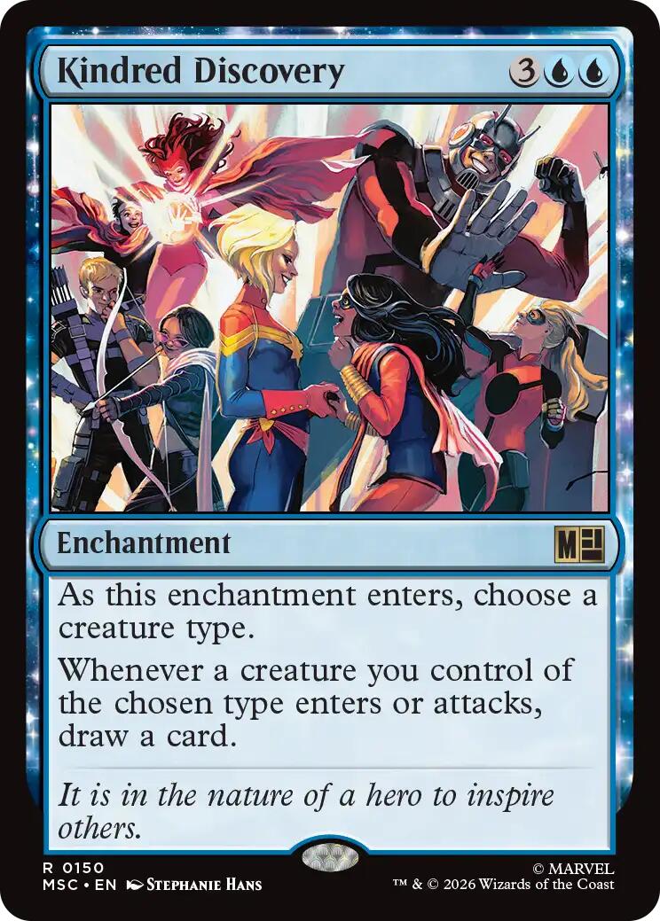 Kindred Discovery (Surge Foil) [Marvel Super Heroes Commander] | Boutique FDB TCG