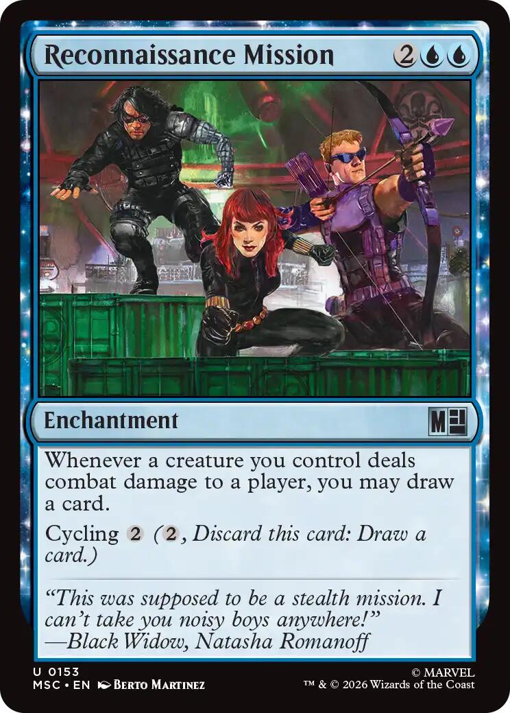 Reconnaissance Mission (Surge Foil) [Marvel Super Heroes Commander] | Boutique FDB TCG