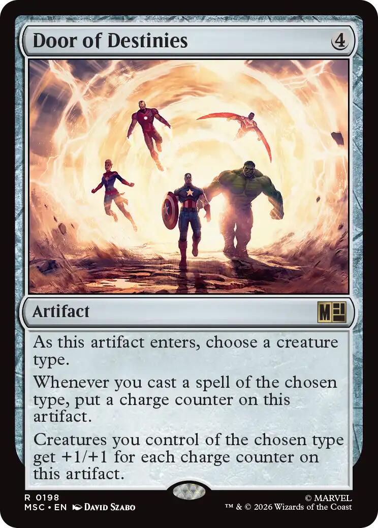Door of Destinies (Surge Foil) [Marvel Super Heroes Commander] | Boutique FDB TCG