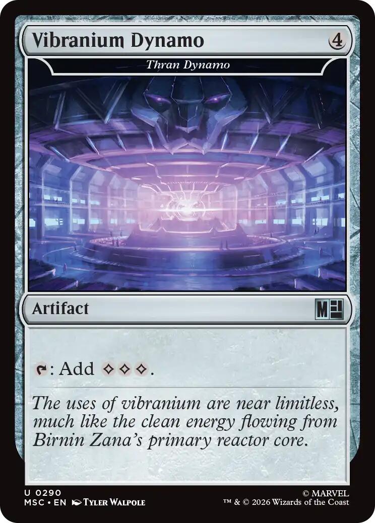 Vibranium Dynamo - Thran Dynamo [Marvel Super Heroes Commander] | Boutique FDB TCG