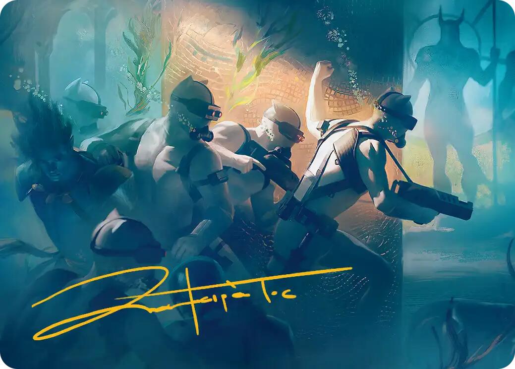Martial Coup Art Card (Gold-Stamped Signature) [Marvel Super Heroes Art Series] | Boutique FDB TCG