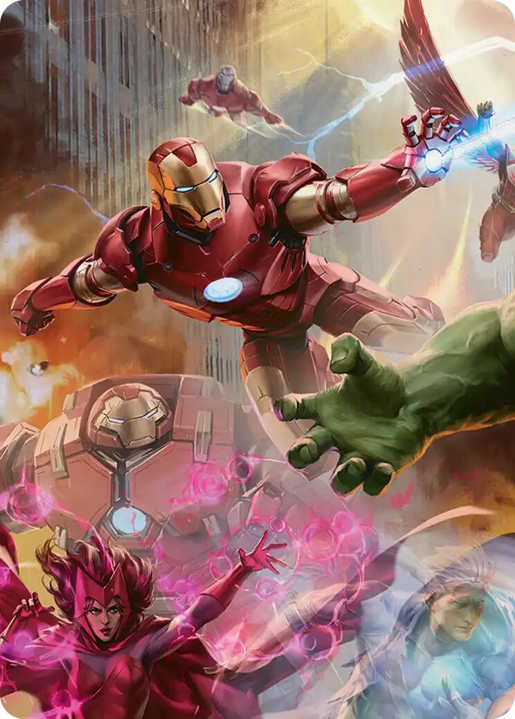 Iron Man, Futurist Paragon Art Card [Marvel Super Heroes Art Series] | Boutique FDB TCG