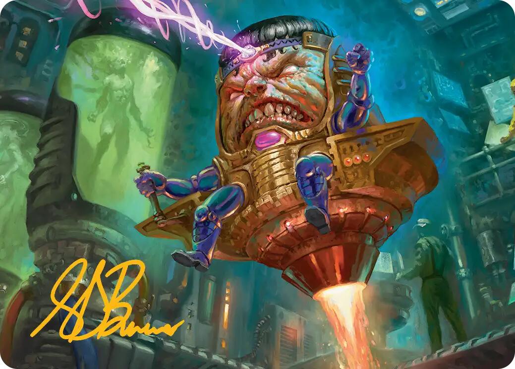 M.O.D.O.K. Art Card (Gold-Stamped Signature) [Marvel Super Heroes Art Series] | Boutique FDB TCG