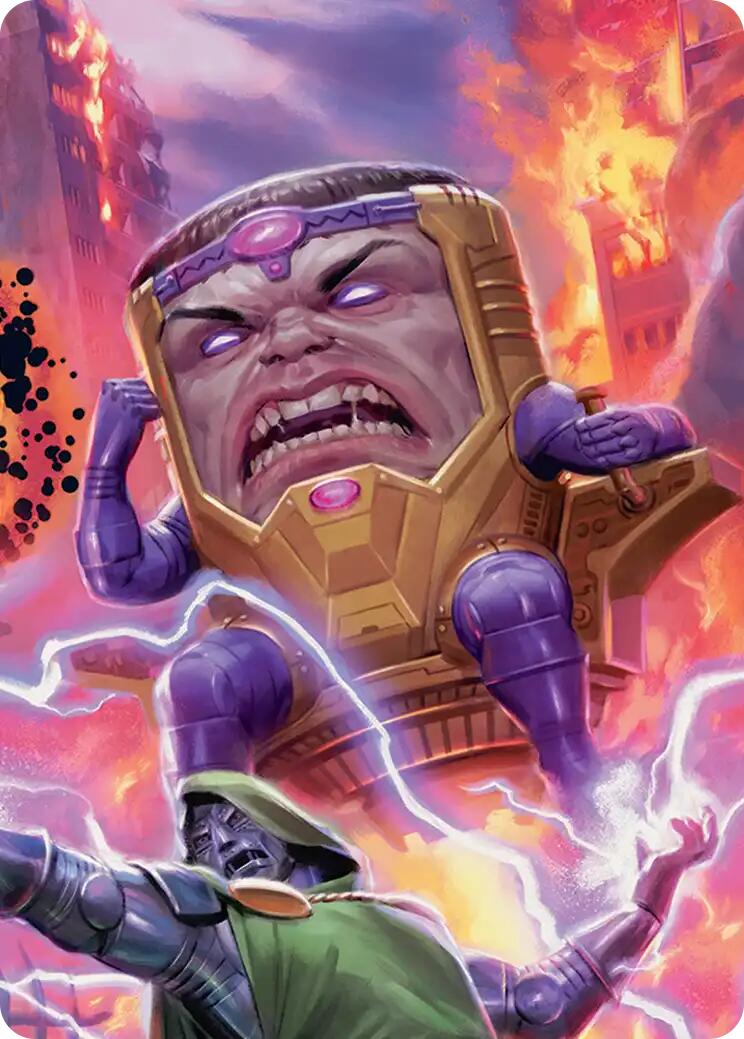 M.O.D.O.K., Evil Intellect Art Card [Marvel Super Heroes Art Series] | Boutique FDB TCG