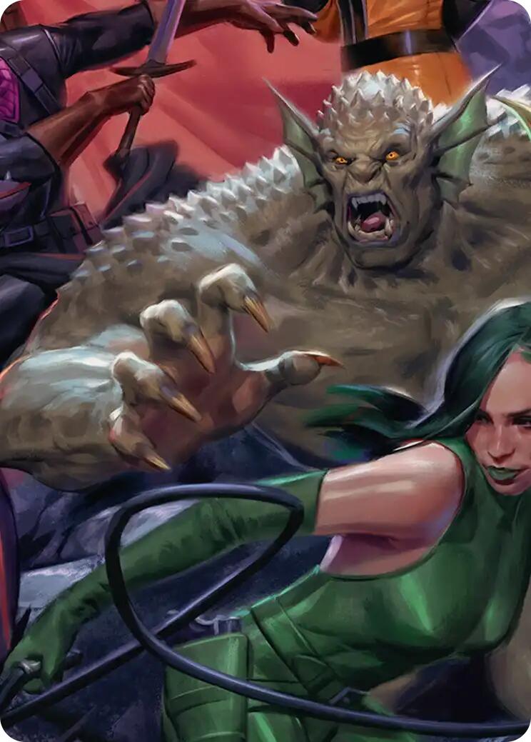 Abomination, Irradiated Brute Art Card [Marvel Super Heroes Art Series] | Boutique FDB TCG