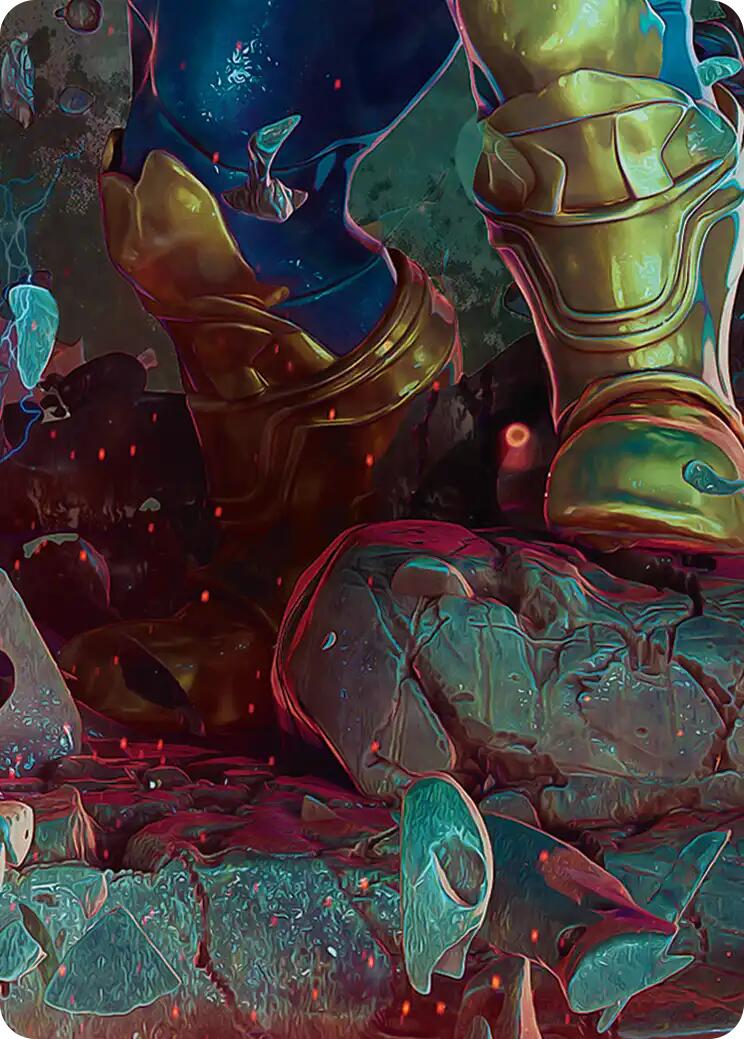 Thanos, the Mad Titan Art Card (8/9) [Marvel Super Heroes Art Series] | Boutique FDB TCG