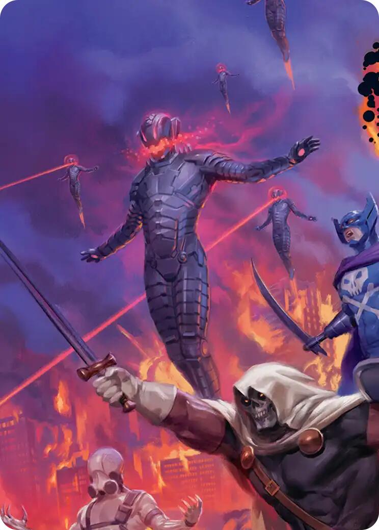 Ultron, Machine Overlord Art Card [Marvel Super Heroes Art Series] | Boutique FDB TCG