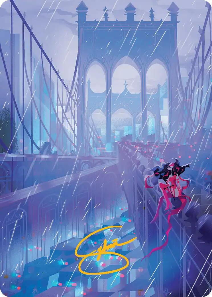 Swamp Art Card (Gold-Stamped Signature) [Marvel Super Heroes Art Series] | Boutique FDB TCG