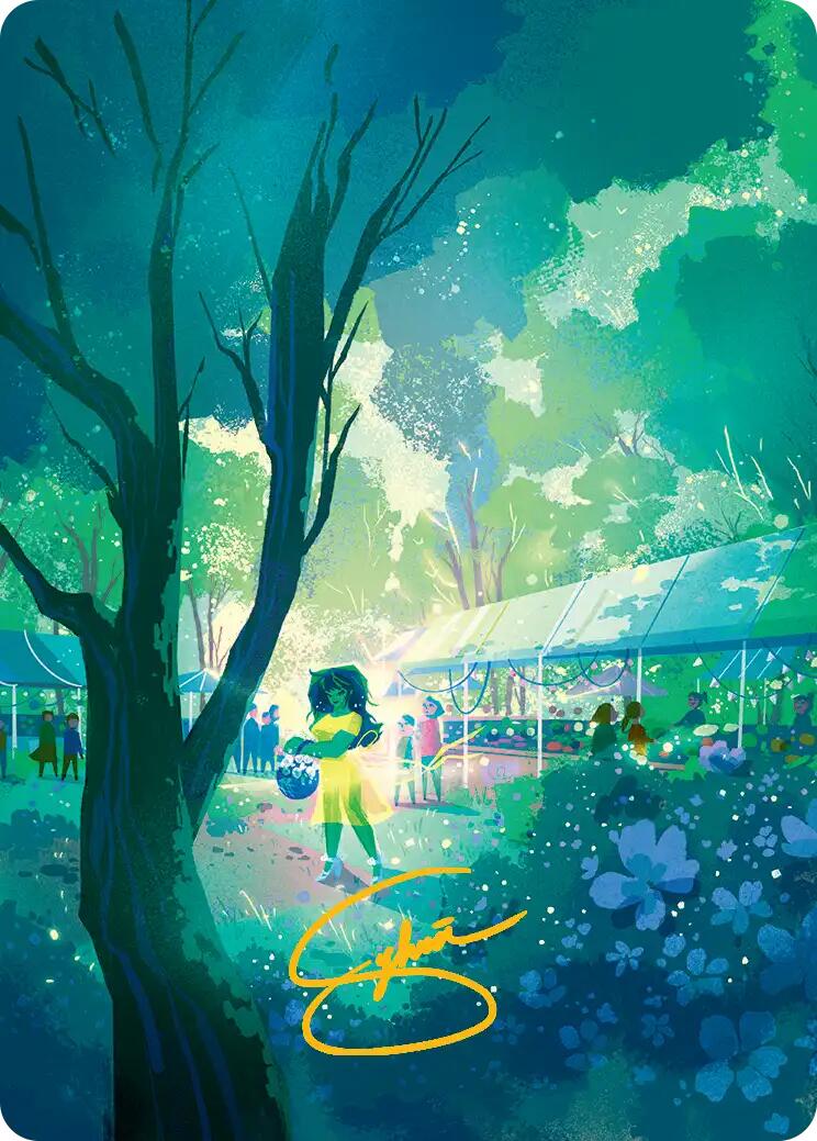 Forest Art Card (Gold-Stamped Signature) [Marvel Super Heroes Art Series] | Boutique FDB TCG