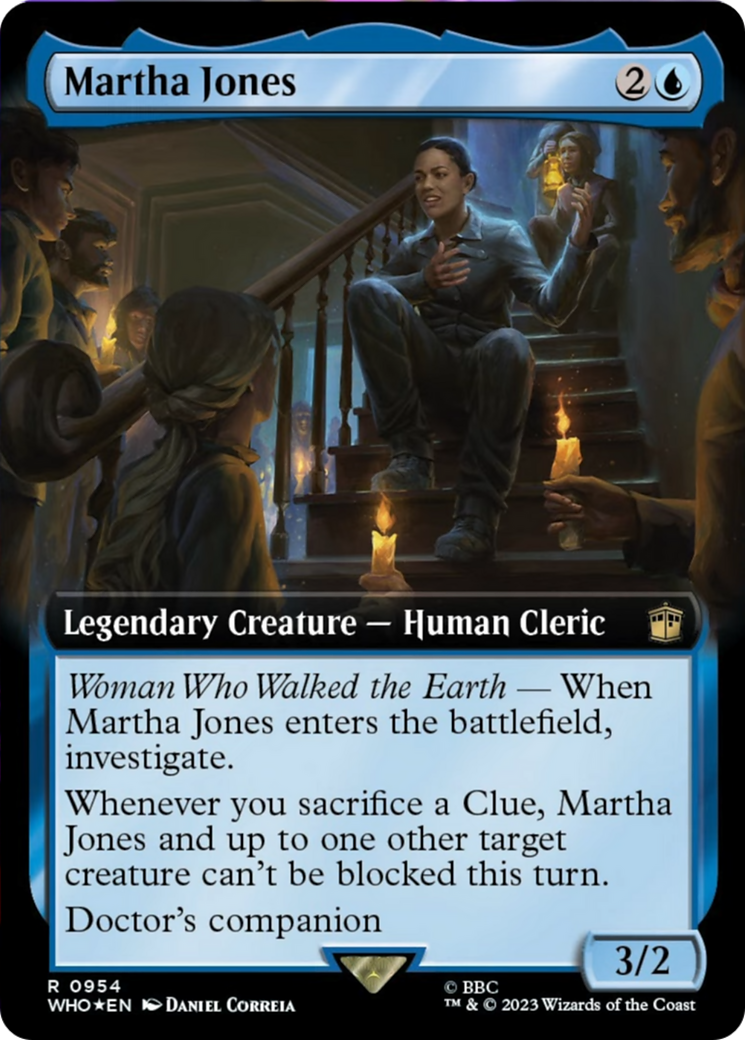 Martha Jones (Extended Art) (Surge Foil) [Doctor Who] | Boutique FDB TCG